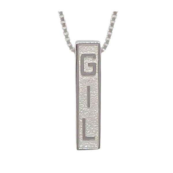 Sterling Silver Personalized Pendant